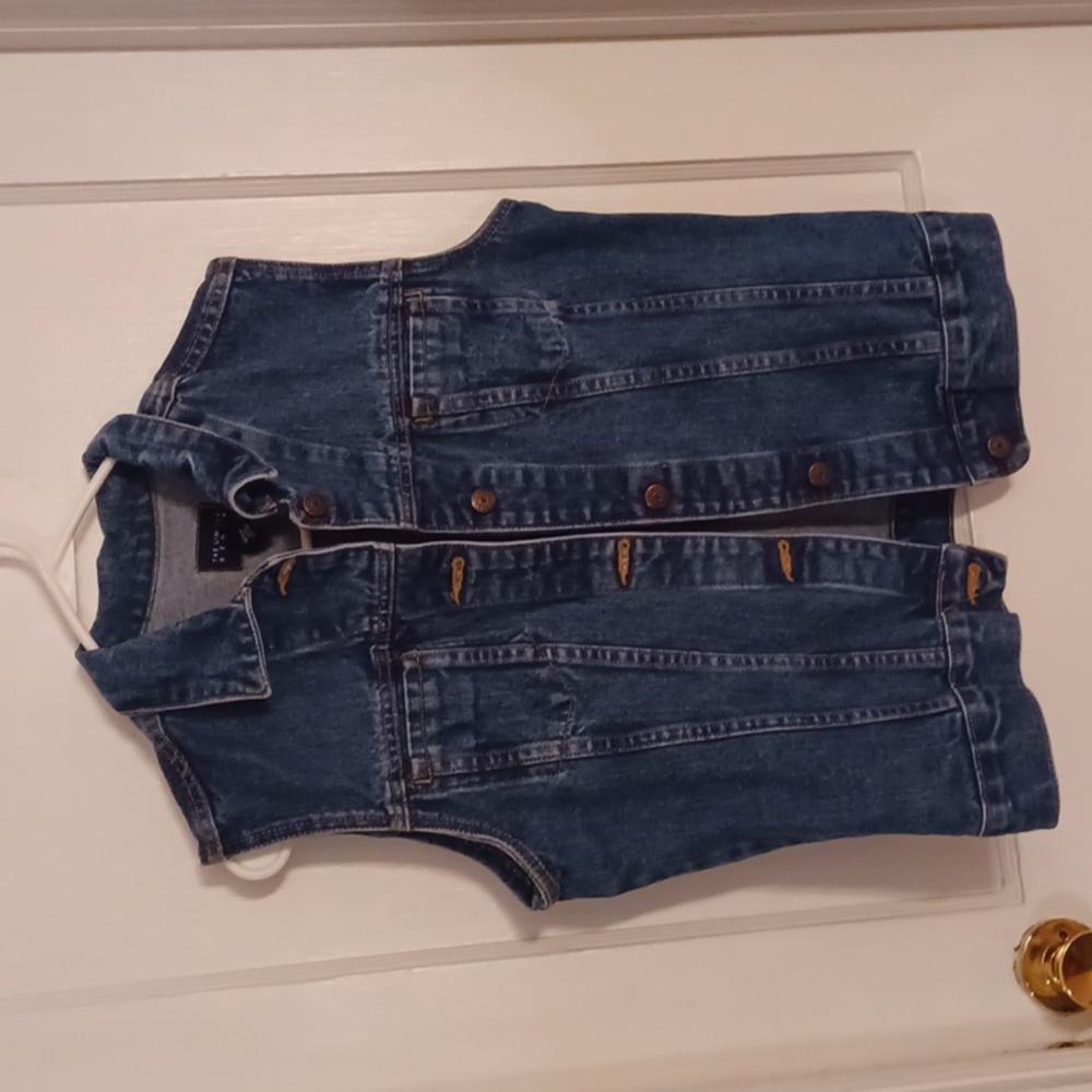 Denim vest women's size medium The Limited Denim